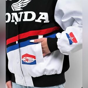 JT Racing x Honda Speed Black Racing Jacket